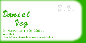 daniel veg business card